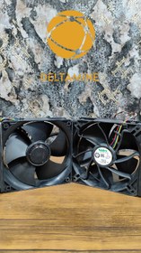 تصویر فن ماینر آکبند برند نایدک Nidec اورجینال سایز 12*12 مناسب انت ماینر Fan Miner Nidec 12*12