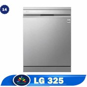 تصویر ماشین ظرفشویی ال جی مدل DFB325HD ظرفیت ۱۴ نفره مبله با ۱۰ برنامه 