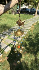 تصویر بادنواز / بادزنگ فلزی چشم نظر دار اصلی درجه یک وارداتی 