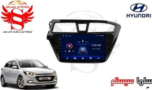 تصویر مانیتور فابریک اندروید خودروی هیوندای i20 برند ویستا VISTA مدل TSX-2032 