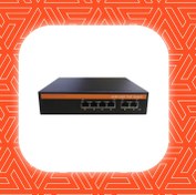 تصویر سوئیچ شبکه 4 پورت 1000 با اپلینک 1000 