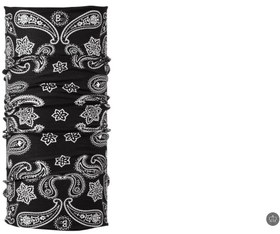 تصویر دستمال سر و گردن باف، طرح کشمیر، مشکی ا ORIGINAL BUFF® CASHMERE BLACK ORIGINAL BUFF® CASHMERE BLACK