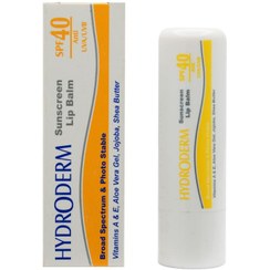 تصویر بالم لب ضد آفتاب SPF 40 هیدرودرم مدل Sun Protect 