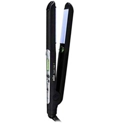 تصویر صاف‌کننده موی پرتابل ST710 مشکی/نقره‌ای برند braun Portable Hair Straightener ST710 Black/Silver