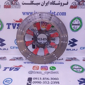 تصویر دیسک ترمز جلو موتور سیکلت کاواساکی اصلی استوک سالم کد 4 