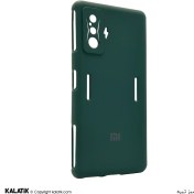 تصویر کاور سیلیکونی گوشی شیائومی Poco F4 GT با محافظ دوربین Silicone Cover for Xiaomi Poco F4 GT