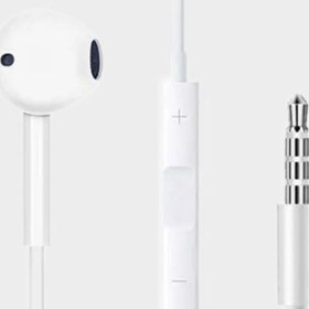 تصویر هندزفری سیمی با جک 3.5 میلی متری پورودو Porodo Stereo Earbuds 3.5mm Aux Connector 