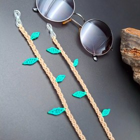 تصویر بندعینک میکرومکرمه برگی کوچک 