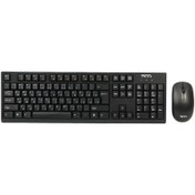 تصویر کیبورد و موس بی سیم تسکو مدل TKM 7019W TSCO TKM 7019W Wireless keyboard and Mouse