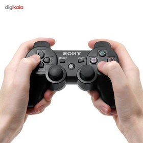 تصویر دسته ی بازی سونی پلی استیشن Dual Shock 3 همراه کابل Sony PS3 Dual Shock 3