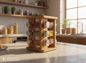 تصویر جا ادویه 12 تایی گردان طرح پاک 