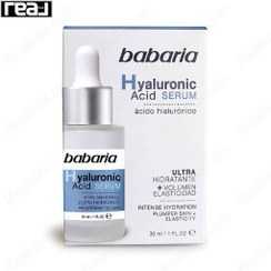 تصویر سرم آبرسان باباریا مدل Hyaluronic Acid حجم 30 میلی لیتر Babaria Hyaluronic Acid Serum 30ml