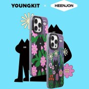 تصویر قاب YOUNGKIT یانگ کیت Heenjon Cat Flower Magsafe 