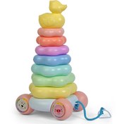 تصویر حلقه هوش چرخ دار پاستیلی کوچک 