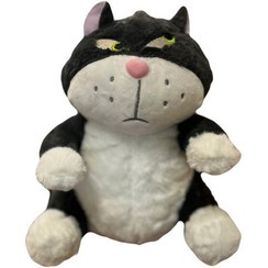 تصویر عروسک پولیشی شخصیت کارتنی گربه لوسیفر Cinderella Lucifer Cat Plush Doll 1013-57