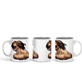 تصویر ماگ سرامیکی طرح حمله به تایتان 15 - ماگ ساده Attack on Titan 15 Mug Cup