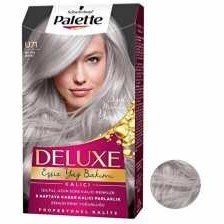 تصویر کیت رنگ مو پلت سری DELUXE شماره U71 حجم 50 میلی لیتر رنگ نقره ای یاقوتی 