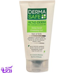 تصویر ژل شستشو درماسیف مدل ACNE-DERM مناسب پوست چرب حجم 150 ML 