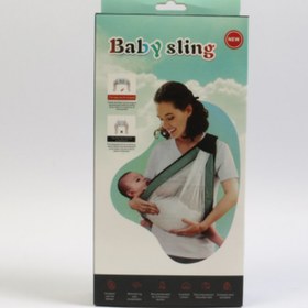 تصویر آغوشی بغلی بی بی اسلینگ‎ Baby Sling ‎ 