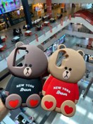 تصویر قاب خرسی سیلیکونی رنگ مشکی 