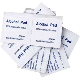 تصویر پد الکلی (بسته 100عددی) 