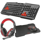 تصویر باندل گیمینگ تراست Trust Combo Gaming Ziva 4 in 1 