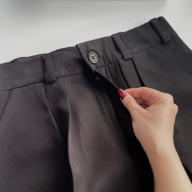 تصویر شلوار وایدلگ مشکی لَف - سایز۲ Laf Pants | Black