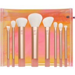 تصویر ست براش ریل تکنیک 8 عددی به همراه کیف REAL TECHNIQUES THE WANDERER VOYAGE 8 PCS BRUSH KIT + BAG