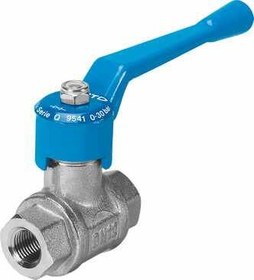 تصویر شیر توپی برنجی 1/2 و 3/8 فستو Ball valve QH-1/2 -3/8 9543 