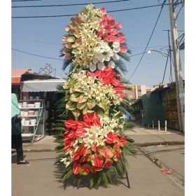 تصویر تاج گل سه طبقه کد 3044 