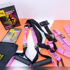 تصویر بند ورزشی تی آر ایکس مدل مشکی صورتی 