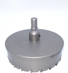 تصویر گردبر 120الماسه برند TAM TCT Hole Saw Cutter size 120 mm