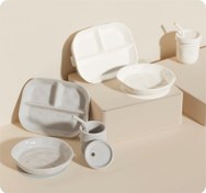 تصویر ظرف سیلیکونی ۴ تیکه هی اور شی 