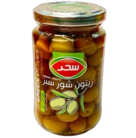 تصویر زیتون شور سحر 240 گرم 