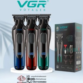 تصویر ماشین اصلاح سر و صورت وی جی آر مدل V-998 V-998 VGR professional hair trimmer