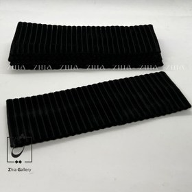 تصویر هدبند مخمل کبریتی کد 20 