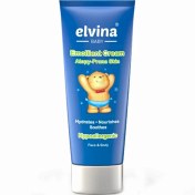 تصویر کرم مرطوب کننده پوست حساس و خشک مناسب کودک الوینا مدل Emollient حجم 100 میلی لیتر 