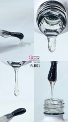 تصویر لاک ژل ناخن اسر (oser) مدل رابر بیس کد R.B01 OSER LAK
