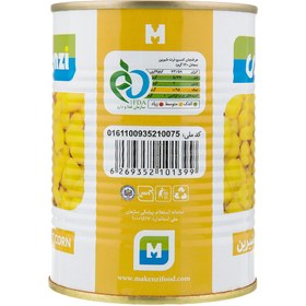 تصویر کنسرو ذرت شیرین 380 گرمی مکنزی 