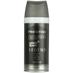 تصویر اسپری بدن مردانه Mont Blanc Legend حجم 150میل پرستیژ ا Prestige Mont Blanc Legend Body Spray For Men 150ml Prestige Mont Blanc Legend Body Spray For Men 150ml