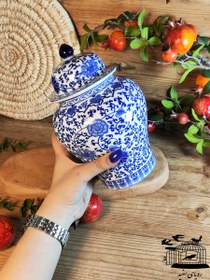 تصویر جار قلم آبی 4 