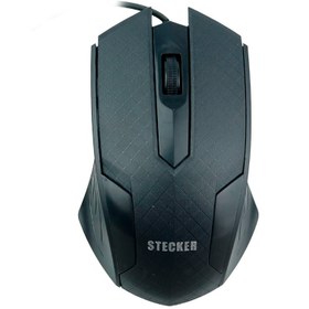 تصویر ماوس سیم دار استکر مدل ST-001 stecker ST-001 Mouse