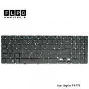 تصویر کیبورد لپ تاپ ایسر Acer Aspire V5-572 مشکی-اینتر کوچک-بدون فریم 
