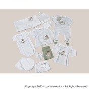 تصویر ست ۱۳ تکه نوزادی دانالو طرح یونیکورن Danalloo 13-Piece Newborn Set – Unicorn Design