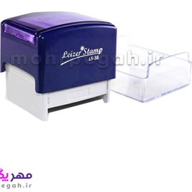 تصویر مهر لیزری مربع LeizerStamp LS-38 