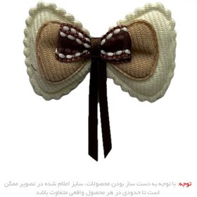 تصویر تکه دوزی پاپیون 