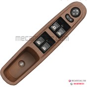 تصویر کلید شیشه بالابر پژو پارس طرح چوب 