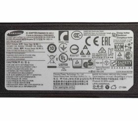 تصویر شارژر لپ تاپ سامسونگ 19V 2.1A(اورجینال) Samsung 19V 2.1A Original Laptop Adapter