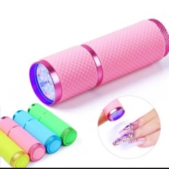 تصویر یووی انگشتی چراغ قوه ۹ لامپه 