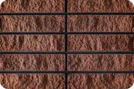 تصویر آجر نسوز نما صخره‌ای انگلیسی C06 